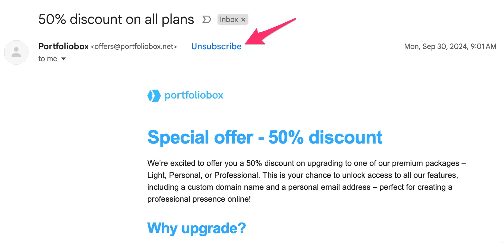 Source: Gmail screenshot