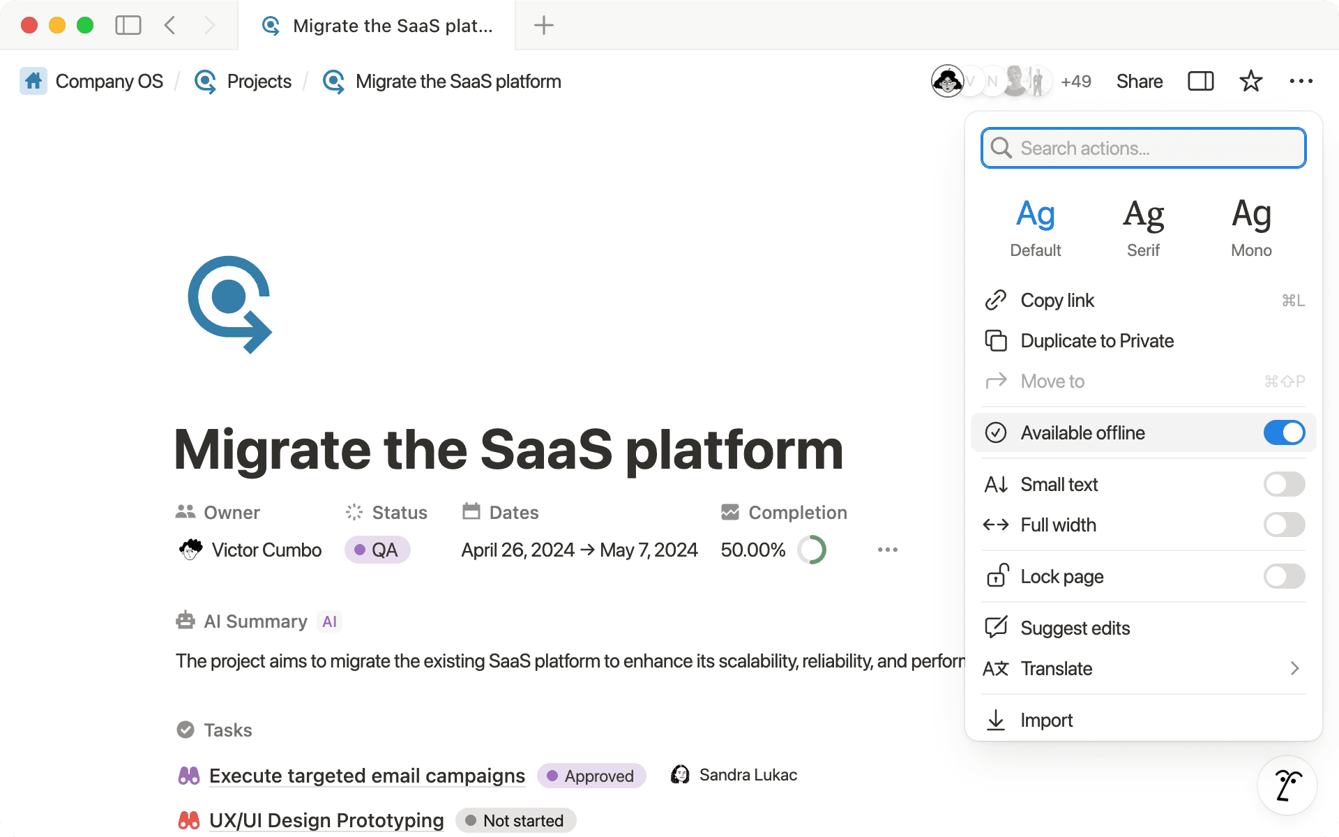 Offline mode heroscreenshot