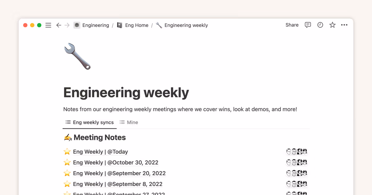 Automate work with repeating database templates