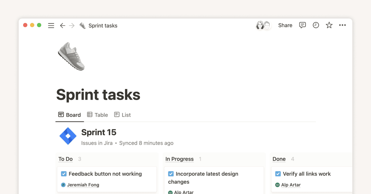 Synced Databases bridge the gap between different tools