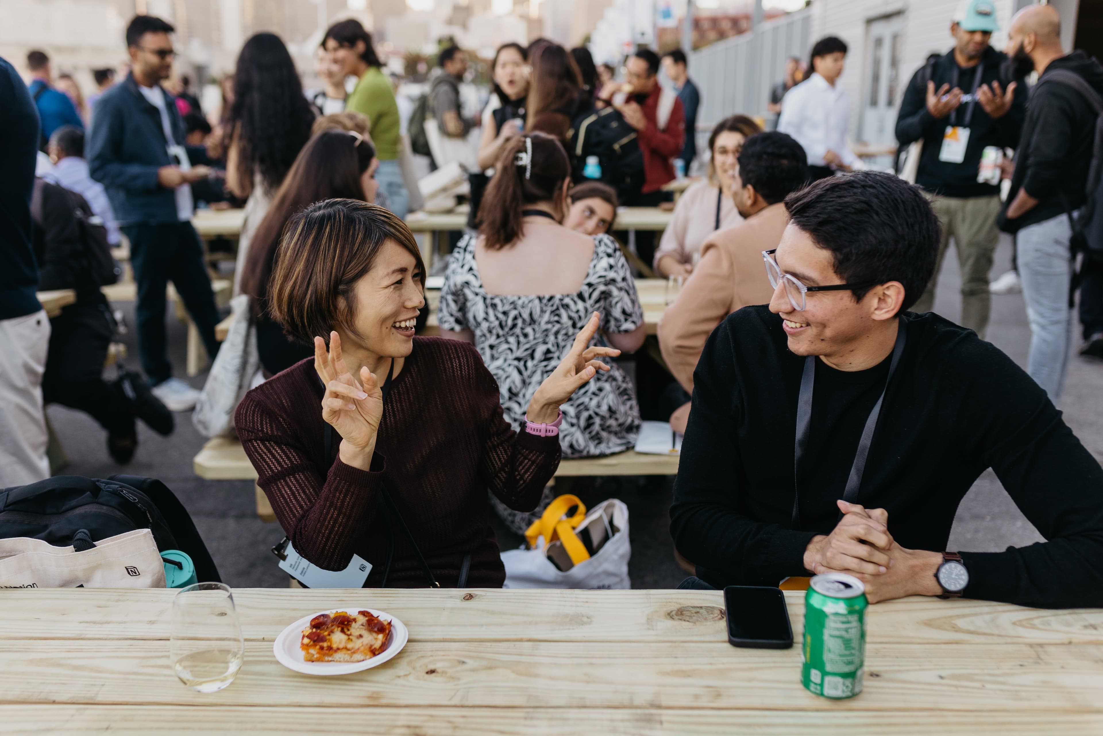 Scenes from Make with Notion